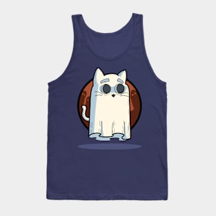 ghost kitty Tank Top